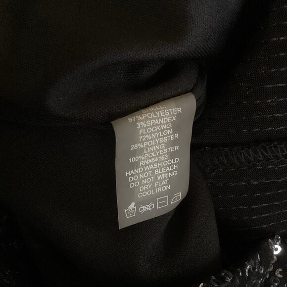 Calvin Klein Velvet Sequin Snake Print Sheath Cocktail Dress 2 NWT $159 - Picture 9 of 9